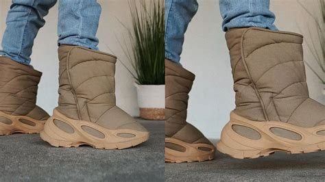 yeezy nsltd boot on foot